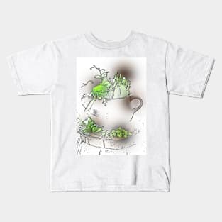 Delicate green peas Kids T-Shirt